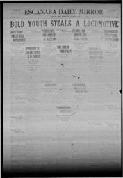 Escanaba Daily Mirror, 1922-01-18