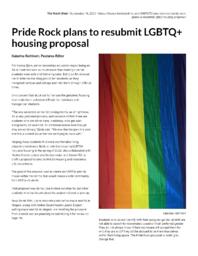 Pride Rock plans to resubmit LGBTQ+ housing proposal