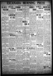 Escanaba Morning Press, 1915-04-15