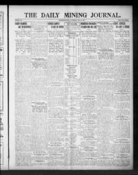 The Daily Mining Journal, 1909-07-21