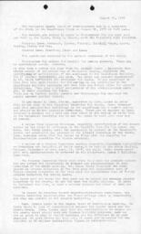 Committee of the Whole, 1979-08-22