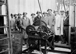 Dignitaries related to Mackinac Bridge construction (20 of 34)