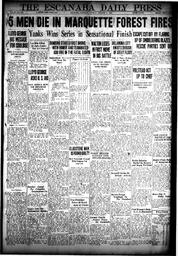 The Escanaba Daily Press, 1923-10-16