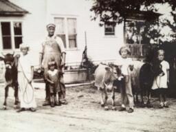 Harriet, Andrew Sr., Andy Jr., Evie, and Verna Benson