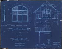 Scale Drawings of the Sarah Sargent Paine Memorial Library (1 of 8)