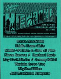 Hiawatha Music Festival Program, 2004