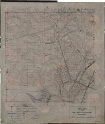 Topographic Map of the N.W 1/4 of Section 31. T. 54 N., R. 34 W. 