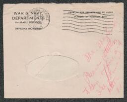 Robert Walker to Helen Ward, 10 April 1944