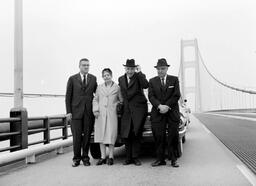 Dignitaries related to Mackinac Bridge construction (1 of 34)