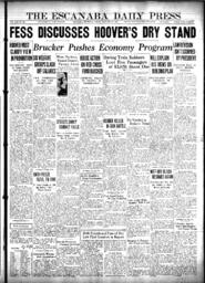 The Escanaba Daily Press, 1931-01-23