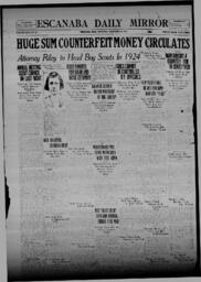 Escanaba Daily Mirror, 1923-12-29