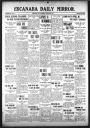 Escanaba Daily Mirror, 1913-01-29