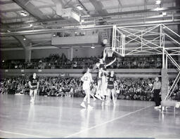 (634-03) Basketball--NMC vs. Lawrence Tech Mar. 4, 1961