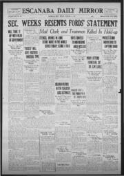 Escanaba Daily Mirror, 1923-10-12