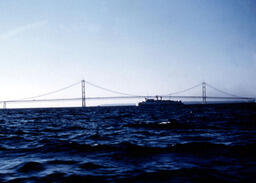 Ferry boats in the Straits of Mackinac (1 of 9)