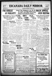 Escanaba Daily Mirror, 1911-01-31