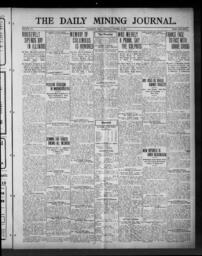 The Daily Mining Journal, 1910-10-13