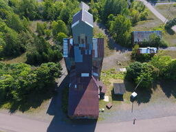 Drone's Eye View of the Champion Mine #4 Shaft House, 2018-09-03 (17 of 65)