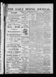 The Daily Mining Journal, 1888-05-26