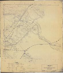 Topographic Map of the N.W 1/4 of Section 29. T. 54 N., R. 34 W. 