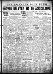 The Escanaba Daily Press, 1932-10-05