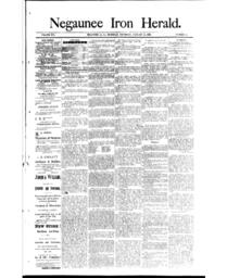 Negaunee Iron Herald, 1889-01-24