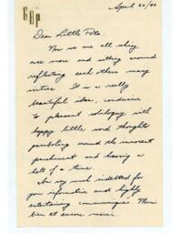 Allan Parker to Georgia Rhoades, 1940-04-20