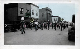 Ontonagon High School Marching Band Downtown Performance (4 of 4)