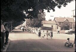 (127-021) Rockland Home Guard in the Ontonagon Fourth of July Parade (2 of 2)