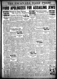 The Escanaba Daily Press, 1927-07-08