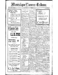 The Manistique Pioneer-Tribune, 1898-02-18