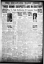 The Escanaba Daily Press, 1923-11-25