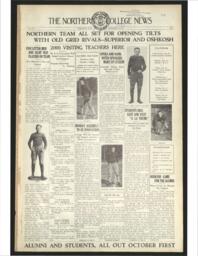 The Northern College News, 1932-09-19