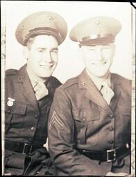 (076-014) Two Men in Uniform