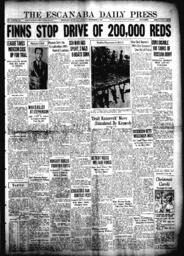 The Escanaba Daily Press, 1939-12-09