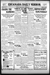 Escanaba Daily Mirror, 1910-11-07