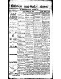 Manistique Semi-Weekly Pioneer, 1892-08-19