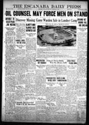 The Escanaba Daily Press, 1927-10-22