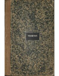 Thompson Township Assessment Roll, 1891