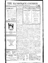 The Manistique Courier, 1898-02-25