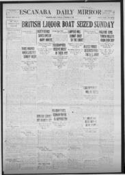 Escanaba Daily Mirror, 1923-11-26