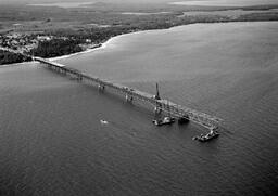 Aerial View of Mackinac Bridge Construction (37 of 77)