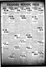 Escanaba Morning Press, 1912-09-11