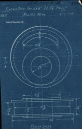 Excentric for 6 Inch x 8 Inch U.G. Hoist Plan