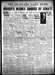 The Escanaba Daily Press, 1929-10-03