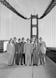 Dignitaries related to Mackinac Bridge construction (11 of 34)