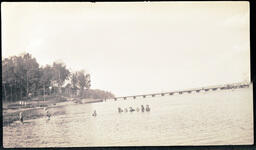 Kids in Lake