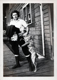 Davidson Daughter with Dog