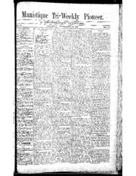 Manistique Tri-Weekly Pioneer, 1888-09-22