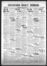 Escanaba Daily Mirror, 1913-01-14